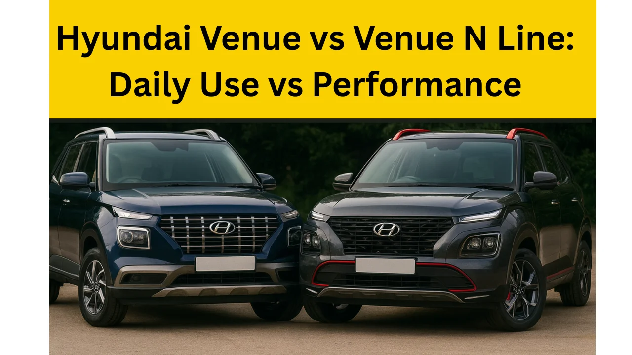Hyundai Venue vs Venue N Line